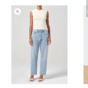 Agolde 90'S CROP MID RISE STRAIGHT